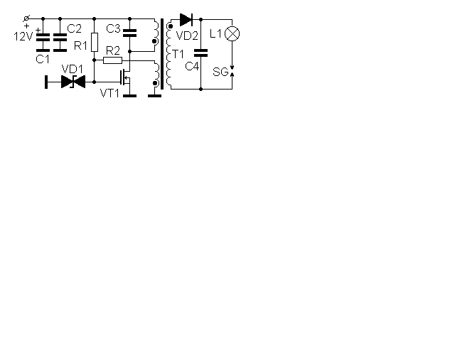 Схема генератора